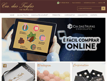 Tablet Screenshot of ciadastrufas.com.br